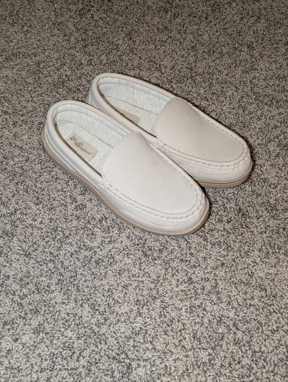 Tan Colored My Slippers Cushioned Inside Size 7 Women's